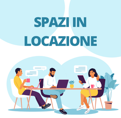 Locazione, coworking, ufficio, 