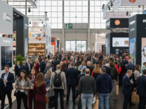 fiera, persone in fiera, folla di persone