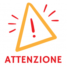 Attenzione, interruzione corrente elettrica