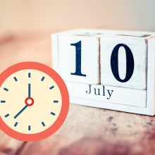 10 july, orario, orologio