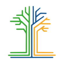 albero stilizzato, logo SUSTAINability
