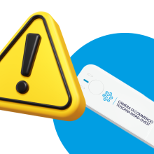 dispositivo di firma digitale, chiavetta usb, simbolo attenzione, logo camera