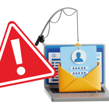 attenzione, canna da pesca, mail, dati utente, phishing