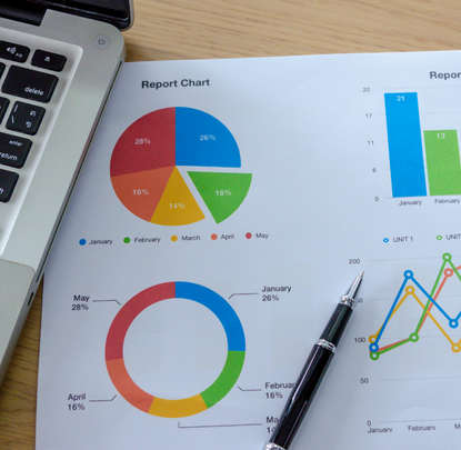 grafici excel report vendite