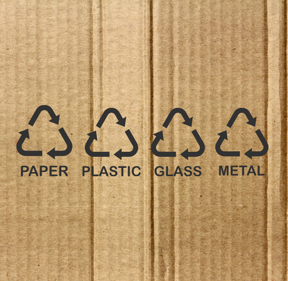 cartone, imballaggio, etichettatura, riciclo, paper, plastic, glass, metal