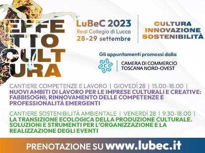 Effetto cultura, Lubec 2023, Cultura, innovazione, sostenibilità