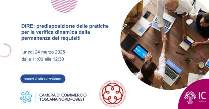 DIRE, gruppo al pc preso dall'alto