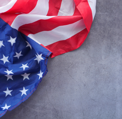 dazi, bandiera americana