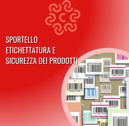 sportello etichettatura, etichette di vario tipo, codici a barre