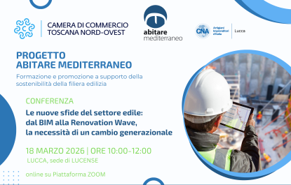 locandina evento, tecnico al lavoro, analisi dati, sicurezza