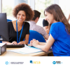 orientamento, ragazza e donna al pc, loghi if 2025