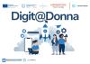 locandina corso, digit@donna, icone donne, razzo, cellulare